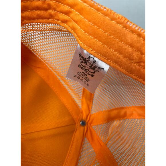 BOYS LIE Truck Hat Snap Back Orange Yellow - Picture 5 of 6
